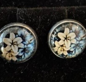 Mooie resin oorbellen