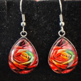 Mooie unieke Resin Oorbellen