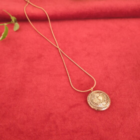 Ketting met een verhaal — ✿ — vintage knoop (ca. 1950–1960)