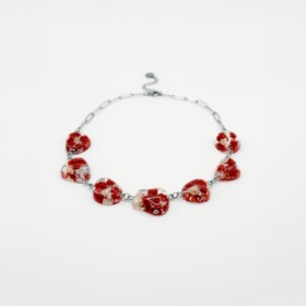 Ketting met Stenen Gevuld met Echt Gipskruid uit Den Haag (Mon Chéri)