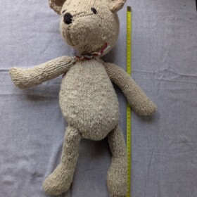 Knuffel beer groot liggend