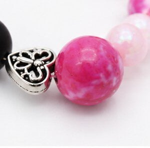 Black Cherry Armband handgemaakt