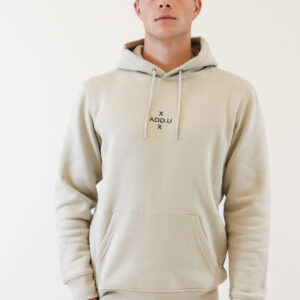 Beige hoodie - Unisex