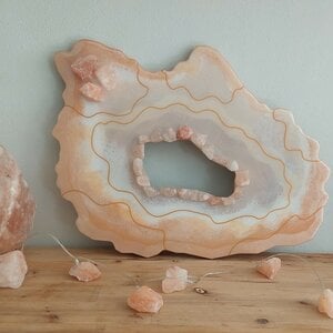 Geode met zoutsteen