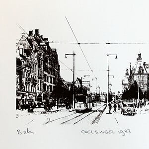 Monocolor zeefdruk Coolsingel mini