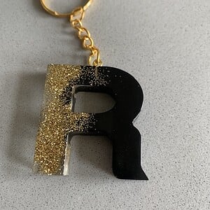 Letter sleutelhanger