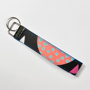 Keyfob Sleutelhanger Bold zwart