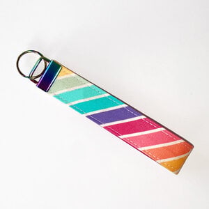 Keyfob Sleutelhanger Regenboog