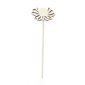 Houten bloem - Kamille (55 cm)