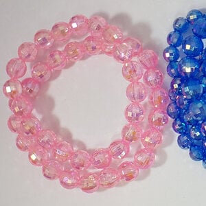 Alternative view of Disco bal kralen rek armband