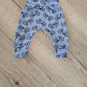 Broekje - harembroekje- fiets - blauw