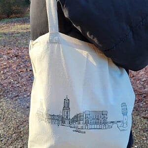 Totebag/tas Utrecht skyline