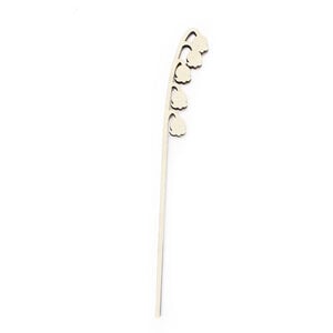 Houten bloem - Klokjes (55cm)