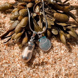 Alternative view of Laguna Beach Pendant Schelpje Zilver