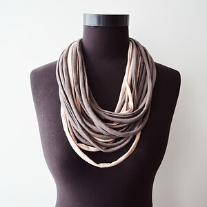 Ronde ketting in 5 verschillende kleuren