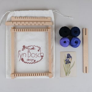 Paars Iris DIY Weefpakket Groot
