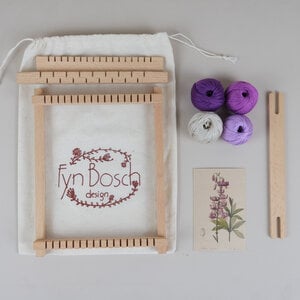 Paars Turkse Lelie DIY Weefpakket Groot