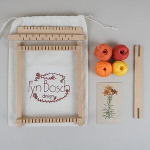 Oranje Turkse Lelie DIY Weefpakket Groot