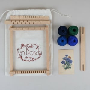Blauw Gentiaan DIY Weefpakket Groot