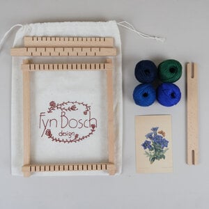 Blauw Gentiaan DIY Weefpakket Groot
