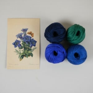 Blauw Gentiaan DIY Weefpakket Groot