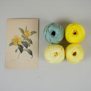 Geel Dillenia DIY Weefpakket Groot