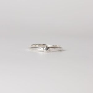 Ring - faux anneau - zilver