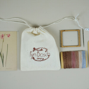 Alternative view of Roze Gladiool DIY Weefpakket Klein