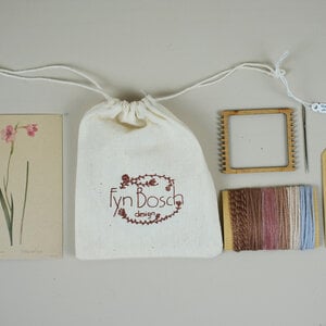 Alternative view of Roze Gladiool DIY Weefpakket Klein