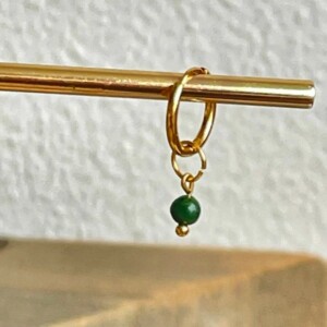 Oorbellen afrikaanse Jade