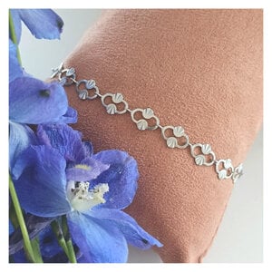 Pretty silver bracelet