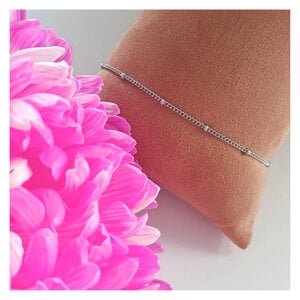 Dots silver bracelet