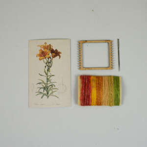 Oranje Turkse Lelie DIY Weefpakket Klein