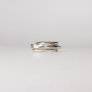 Ring - LIQUID - zilver