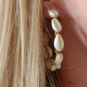 Seashell party creolen