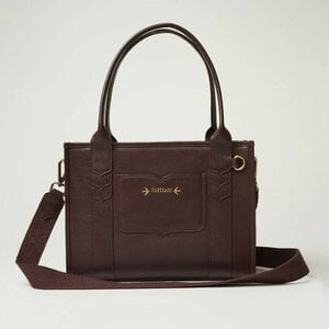 Alternative view of Puffin Tote bag- Burgundy