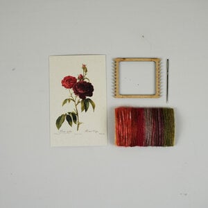 Rood Roos DIY Weefpakket Klein