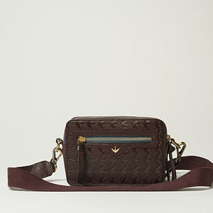 Alternative view of Swan Camera bag - Burgundy