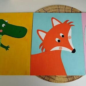 Schilderijen Kinderkamer (3 stuks)