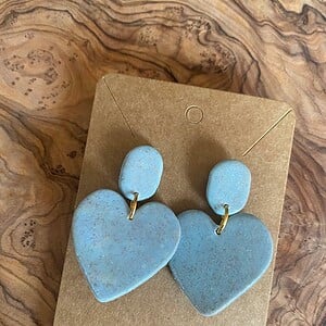 Oorbellen | Cupido - blauw