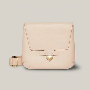 Wren messenger bag - Nude