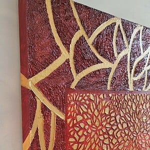 Schilderij "Rood fluweel"