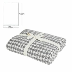 Alternative view of Pied-de-poule plaid - 130x170 cm