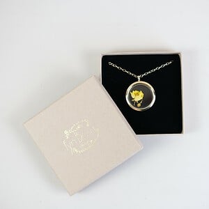 Gouden Bloemen Ketting met Botterboem