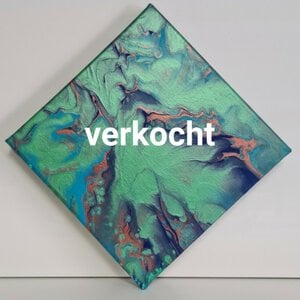 Schilderij WinWun 2021/44 Acryl on canvas art. 20x20cm/8x8inch
