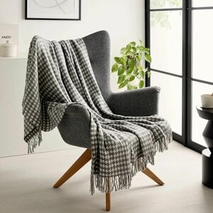 Pied-de-poule plaid - 130x170 cm