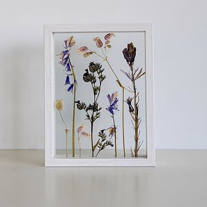 Alternative view of Wild Lente Bloemen in Wit Lijst