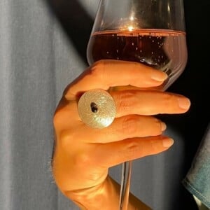 Zilveren ring met Onyx