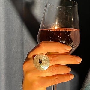 Zilveren ring met Onyx