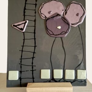 Glass-art paneel